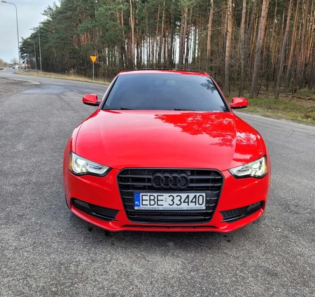 Audi A5 cena 60900 przebieg: 129000, rok produkcji 2014 z Bełchatów małe 106